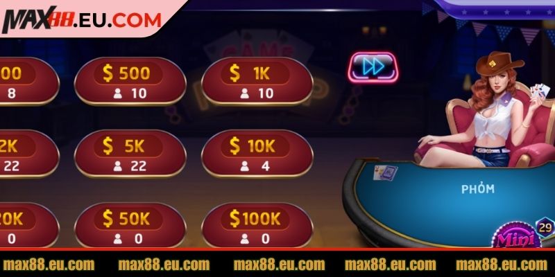 Phỏm MAX88 - Trải Nghiệm Game Bài Truyền Thống Đỉnh Cao 1 Giới thiệu về tựa game phỏm MAX88